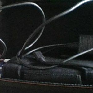 the case and the  charger and the console